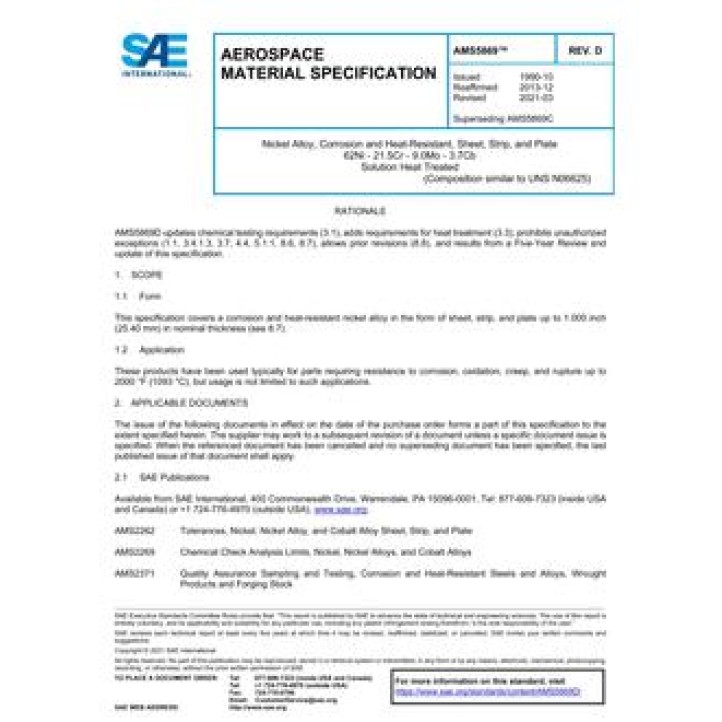 SAE AMS5869D PDF