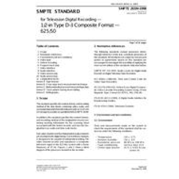 SMPTE 265M PDF