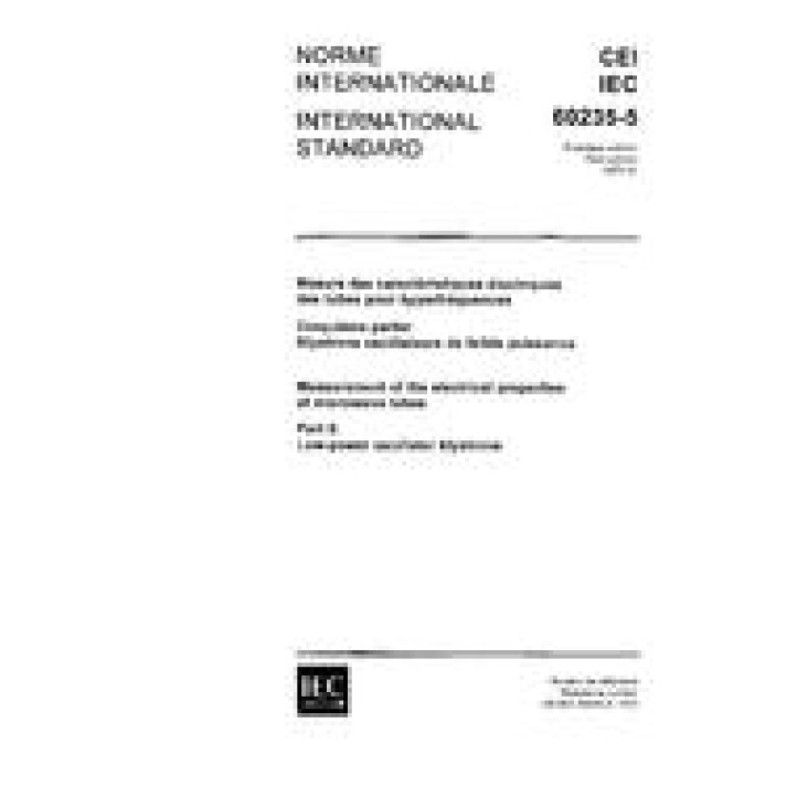 IEC 60235-5 Ed. 1.0 b PDF