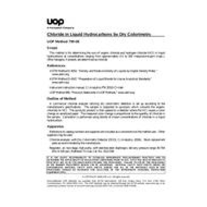 UOP 799 PDF