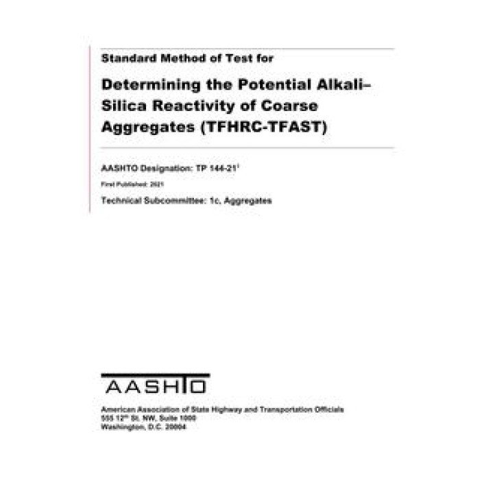 AASHTO TP 144 PDF