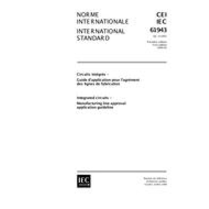 IEC 61943 Ed. 1.0 b PDF