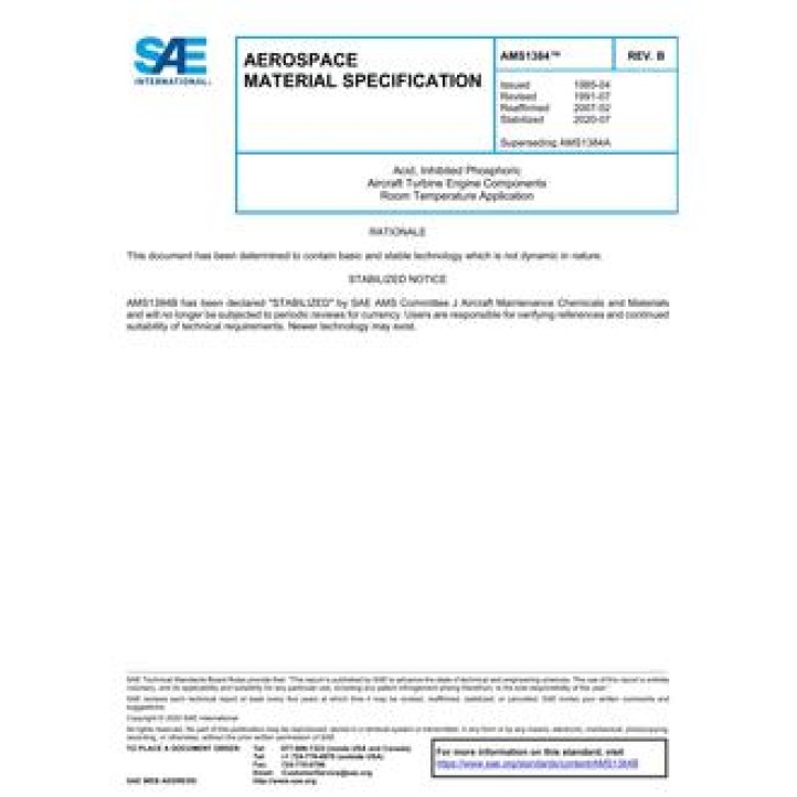 SAE AMS1384B PDF