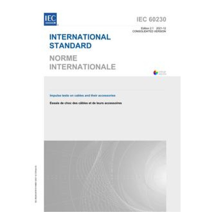 IEC 60230 Ed. 2.1 b PDF