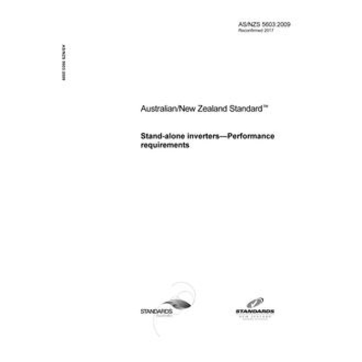 AS/NZS 5603 PDF