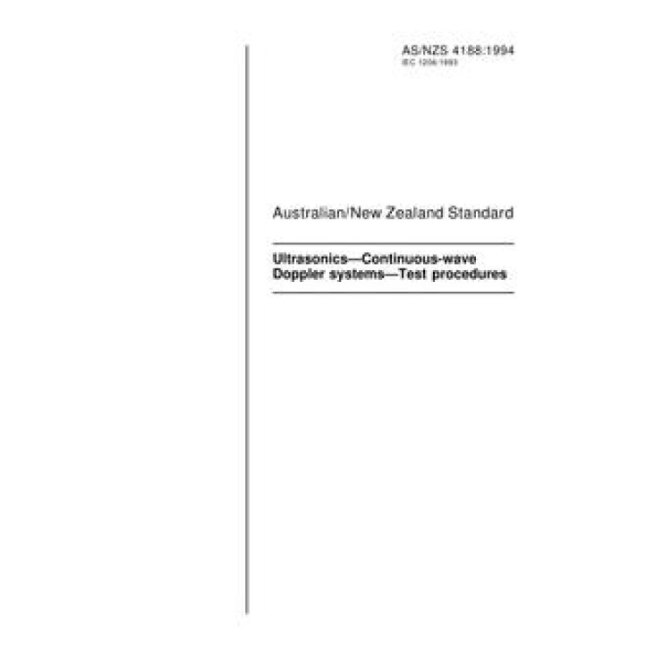 AS/NZS 4188 PDF