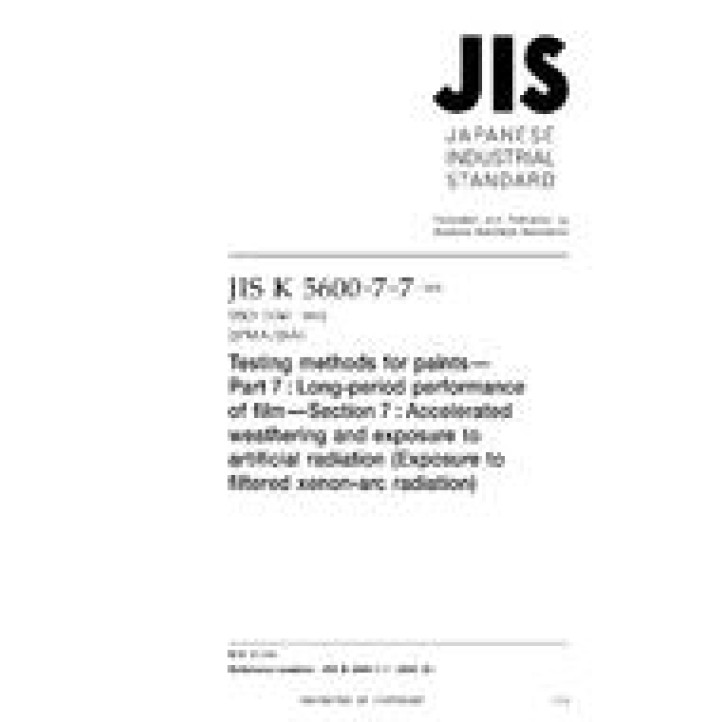 JIS K 5600-7-7 PDF