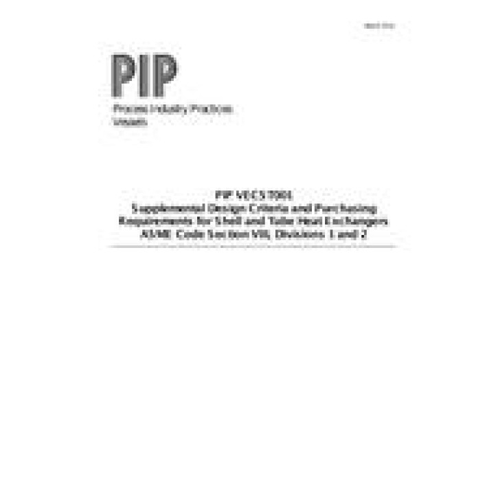 PIP VECST001 (R2018) PDF