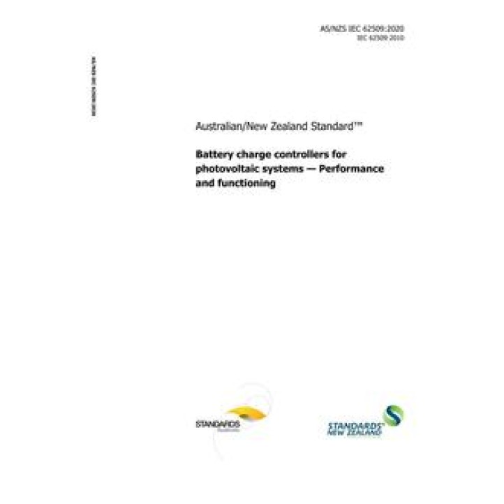 AS/NZS IEC 62509 PDF