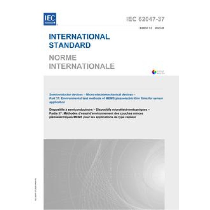 IEC 62047-37 Ed. 1.0 b PDF