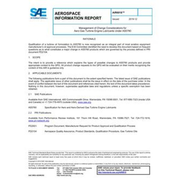 SAE AIR6918 PDF