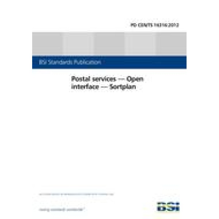 BS PD CEN/TS 16316 PDF