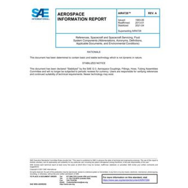 SAE AIR4728A PDF