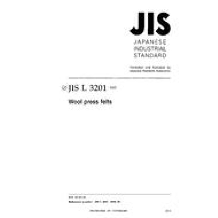 JIS L 3201 PDF