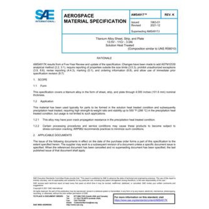 SAE AMS4917K PDF