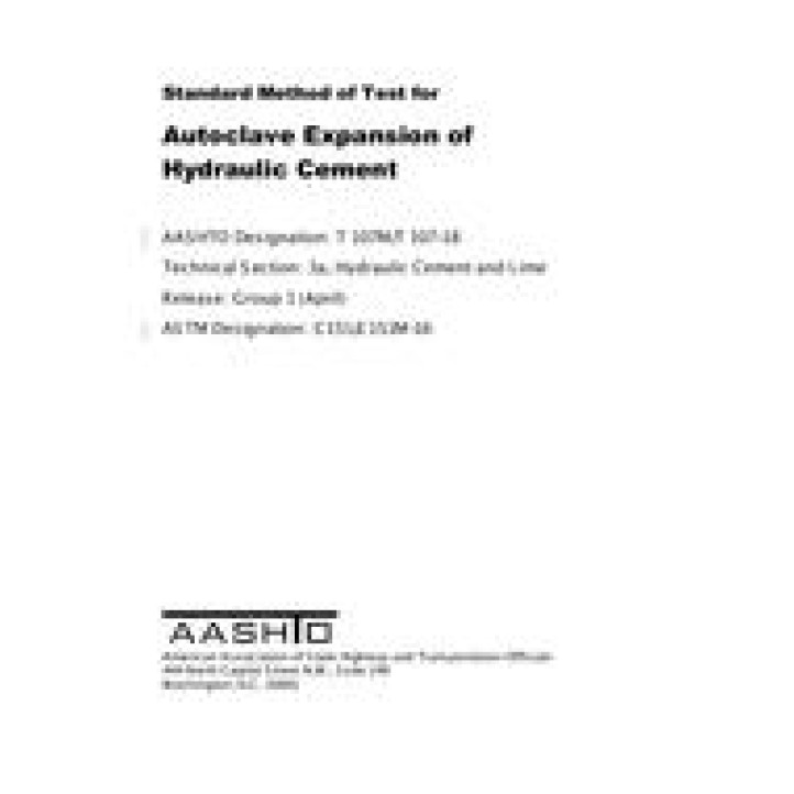 AASHTO T 107M/T 107 PDF