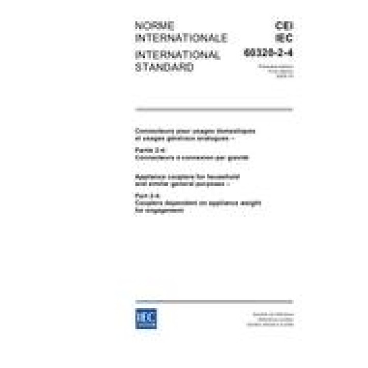 IEC 60320-2-4 Ed. 1.0 b PDF