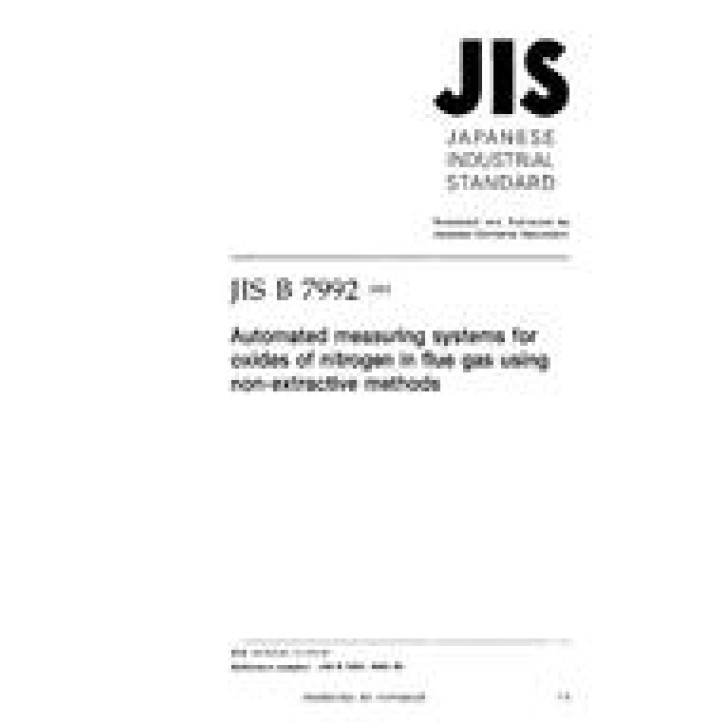 JIS B 7992 PDF