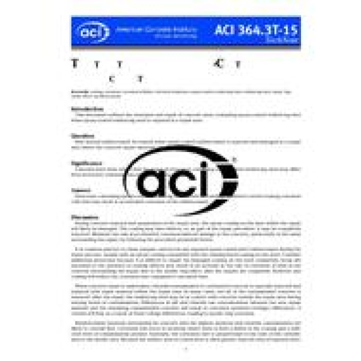 ACI 364.3T PDF