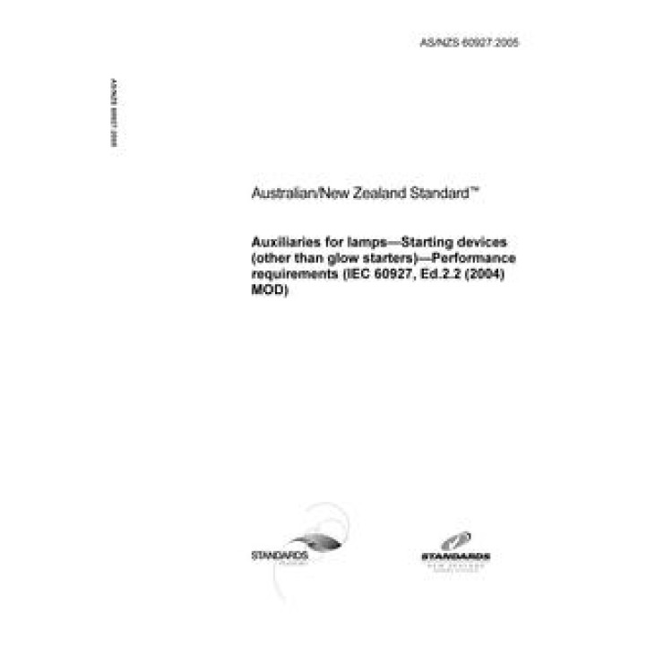 AS/NZS 60927 PDF