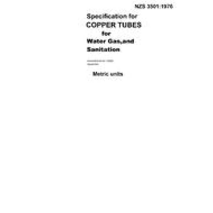 NZS 3501 PDF