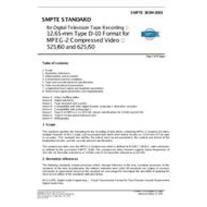 SMPTE 365M PDF