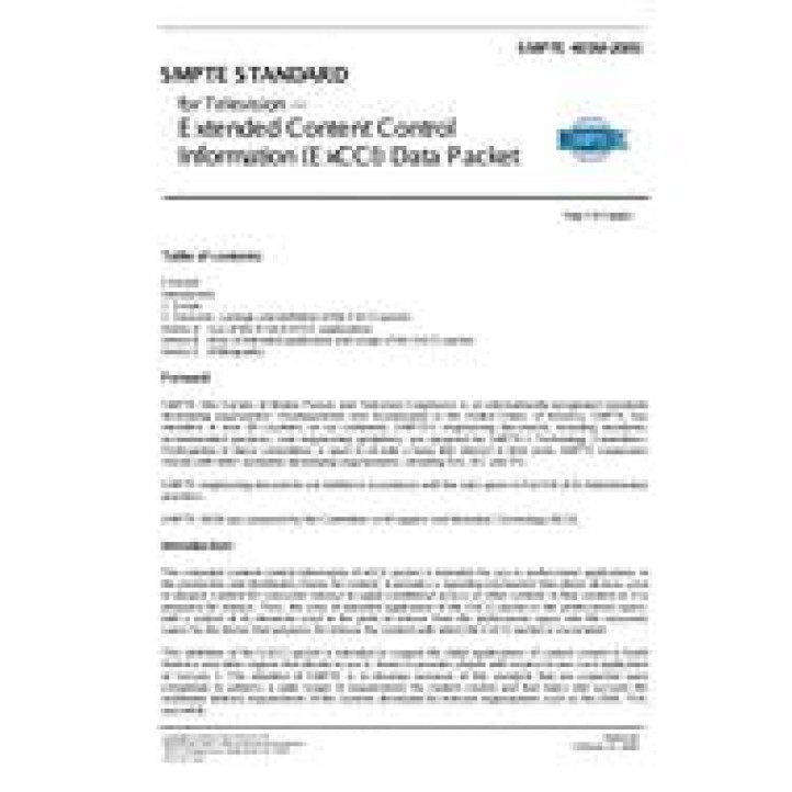 SMPTE 401M PDF