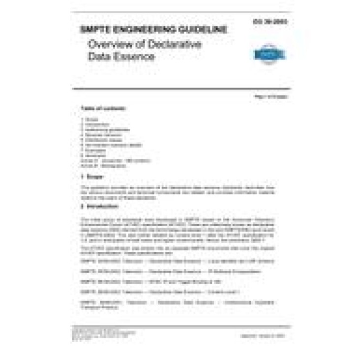 SMPTE EG 39 PDF