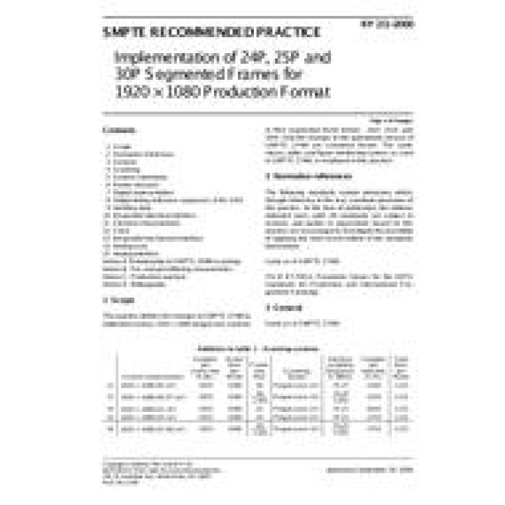 SMPTE RP 211 PDF