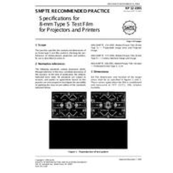 SMPTE RP 32 PDF