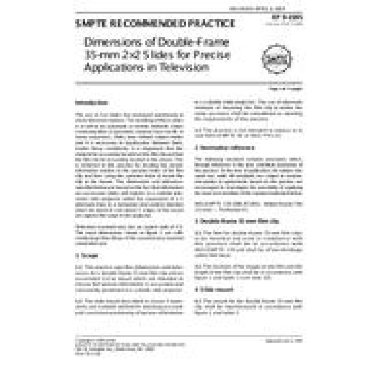 SMPTE RP 9 PDF