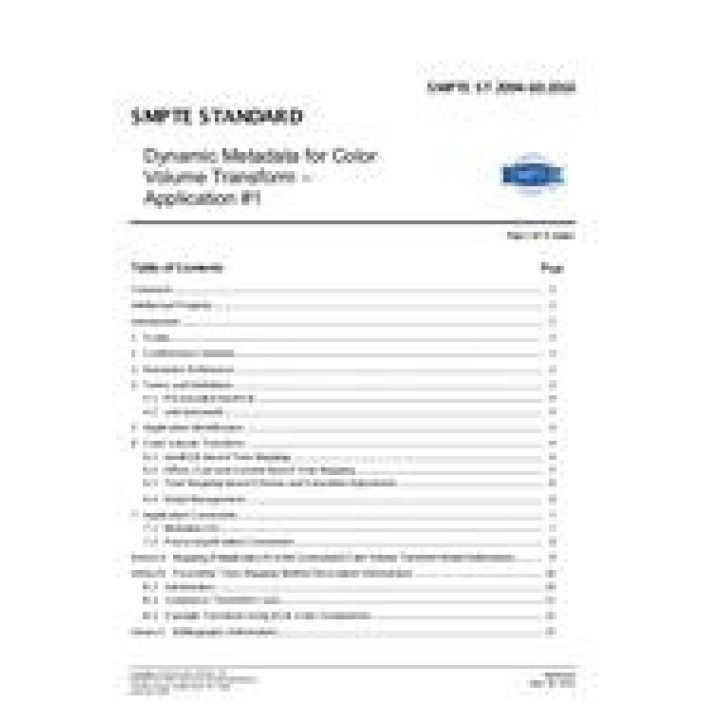 SMPTE ST 2094-10 PDF