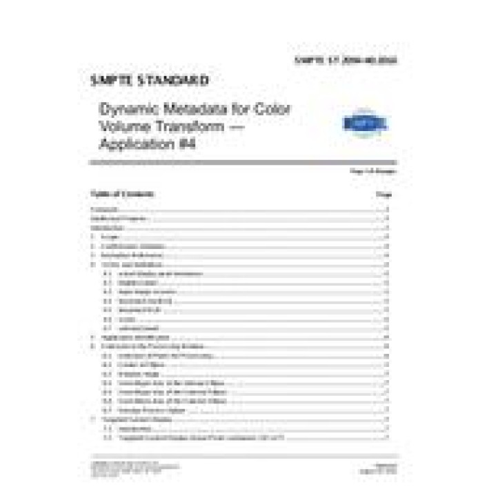 SMPTE ST 2094-40 PDF