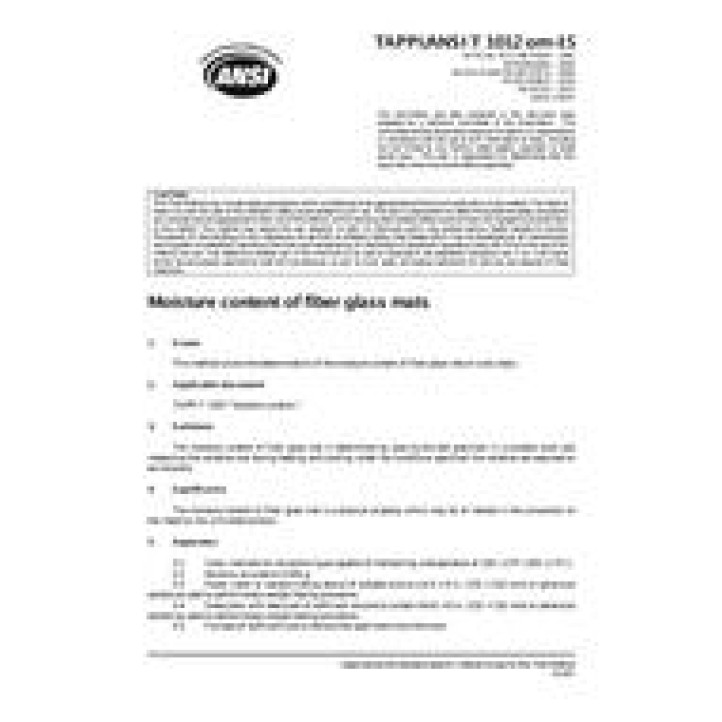 TAPPI T 1012 PDF