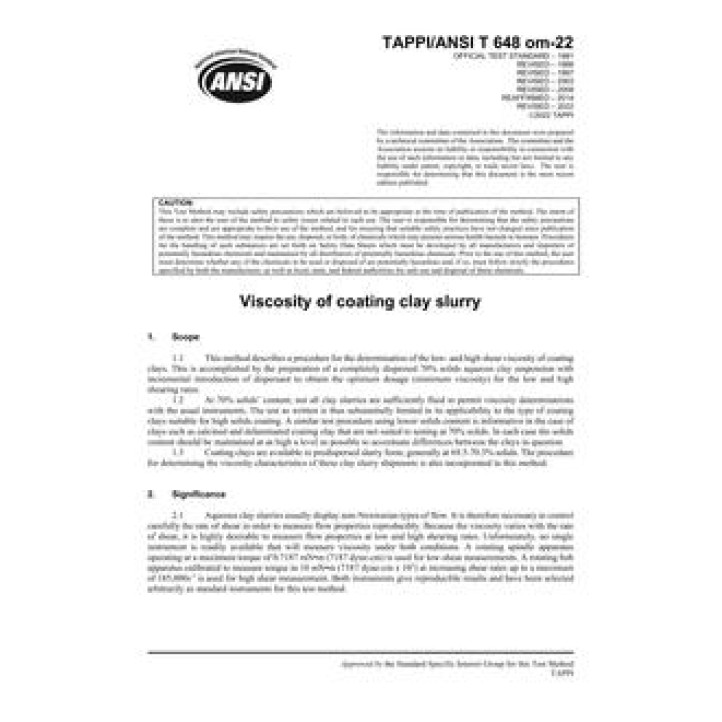 TAPPI T 648 PDF