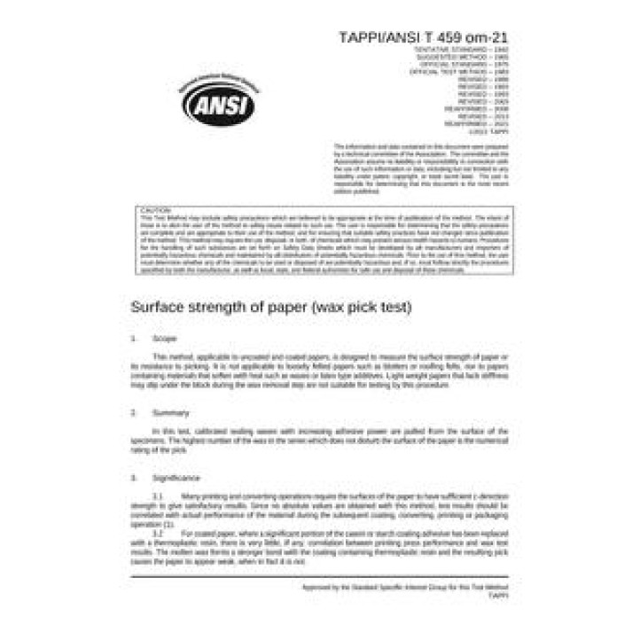 TAPPI T459 PDF