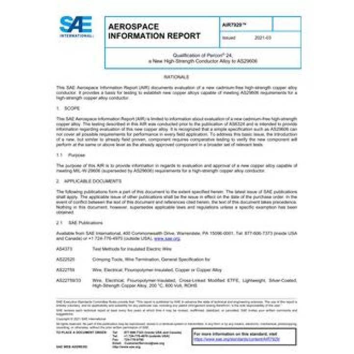 SAE AIR7929 PDF