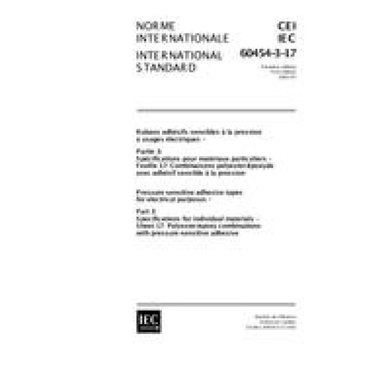 IEC 60454-3-17 Ed. 1.0 b PDF