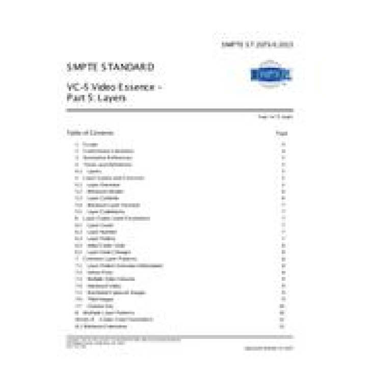 SMPTE ST 2073-5 PDF