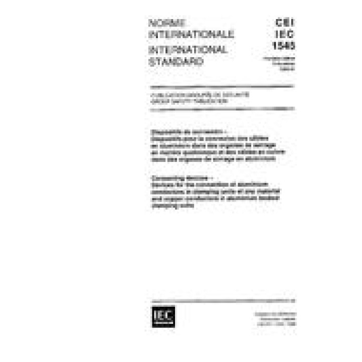 IEC 61545 Ed. 1.0 b PDF