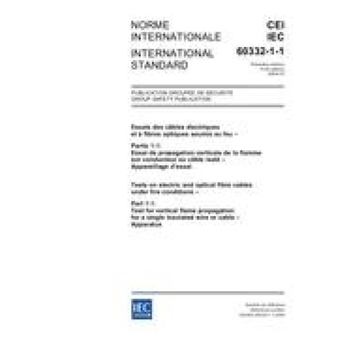 IEC 60332-1-1 Ed. 1.0 b PDF