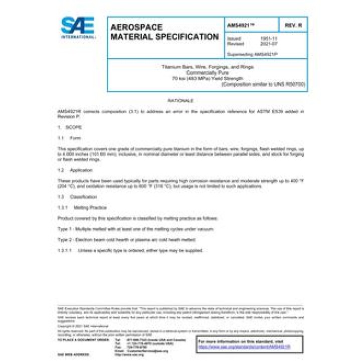 SAE AMS4921R PDF