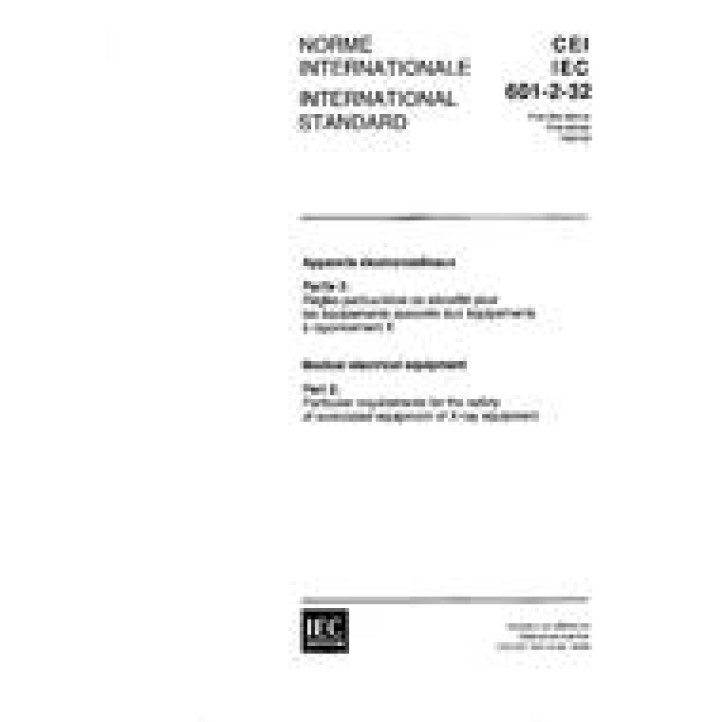 IEC 60601-2-32 Ed. 1.0 b PDF