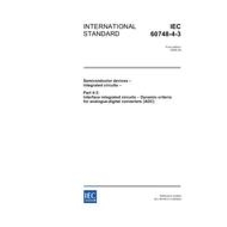 IEC 60748-4-3 Ed. 1.0 en PDF