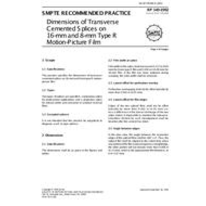 SMPTE RP 149 PDF