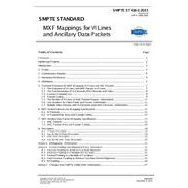 SMPTE ST 436-1 PDF