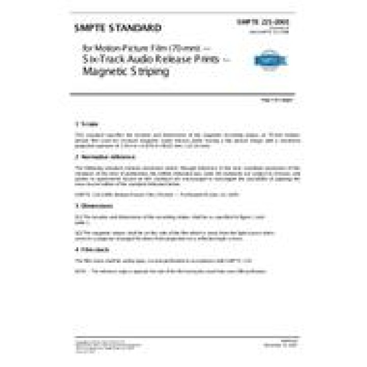 SMPTE 221 PDF