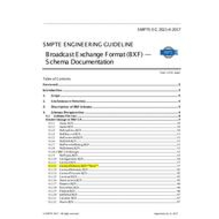 SMPTE EG 2021-4 PDF