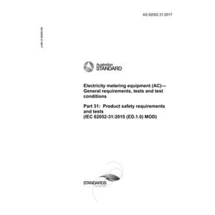 AS 62052.31 PDF