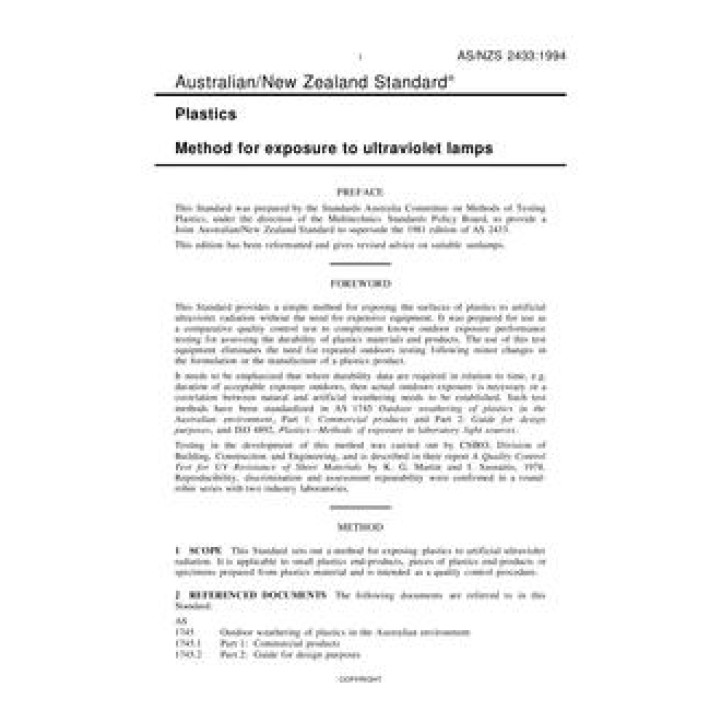 AS/NZS 2433 PDF